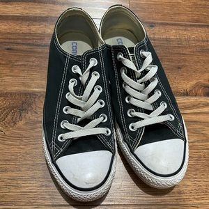 Black Low Top Converse